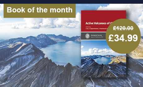 Book of the month Active Volcanoes of China £34.99 